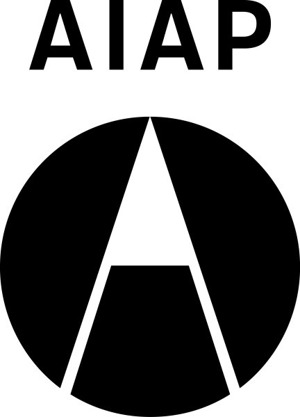 Logo AIAP Associazione italiana design della comunicazione visiva