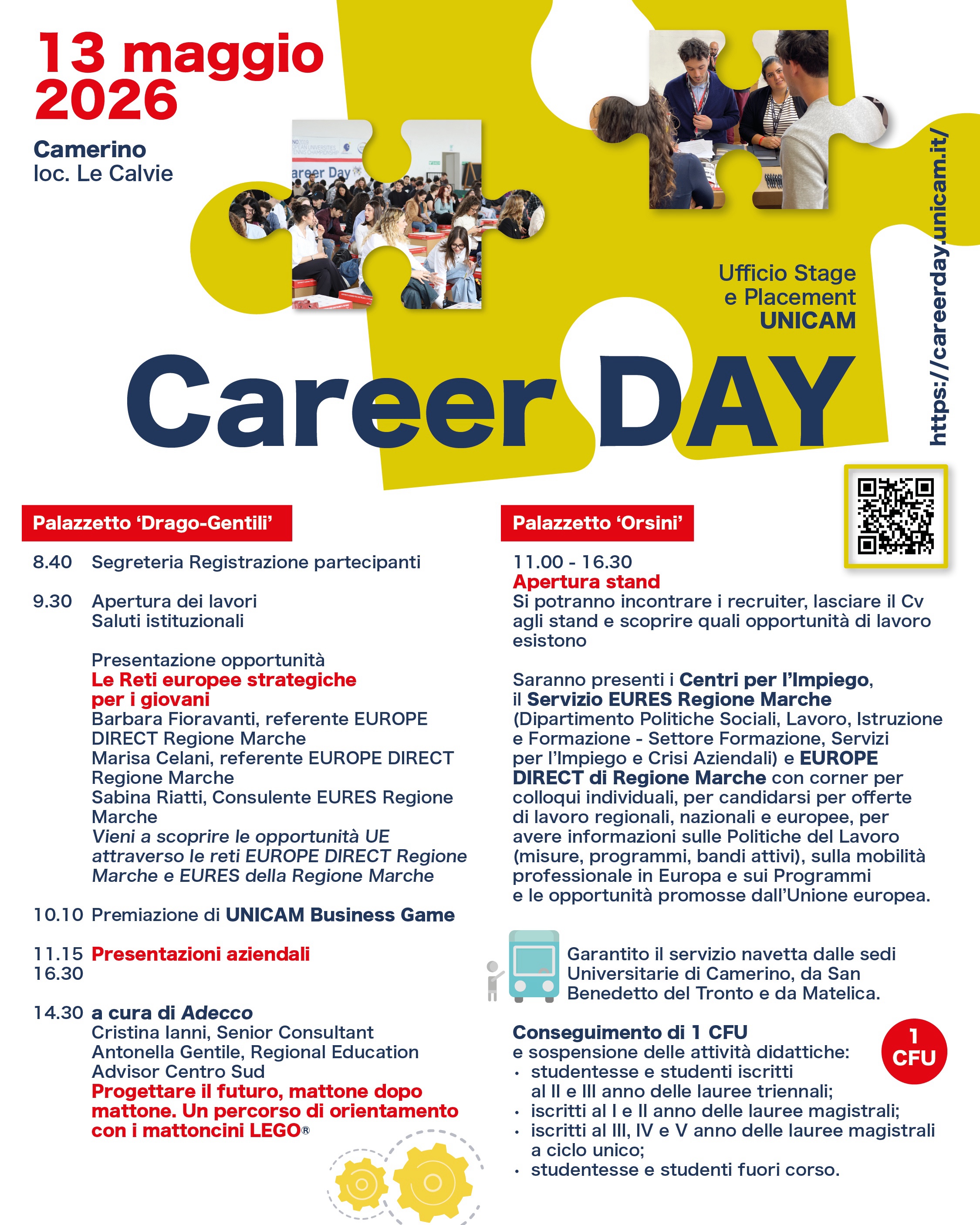 Programma Career Day 2026